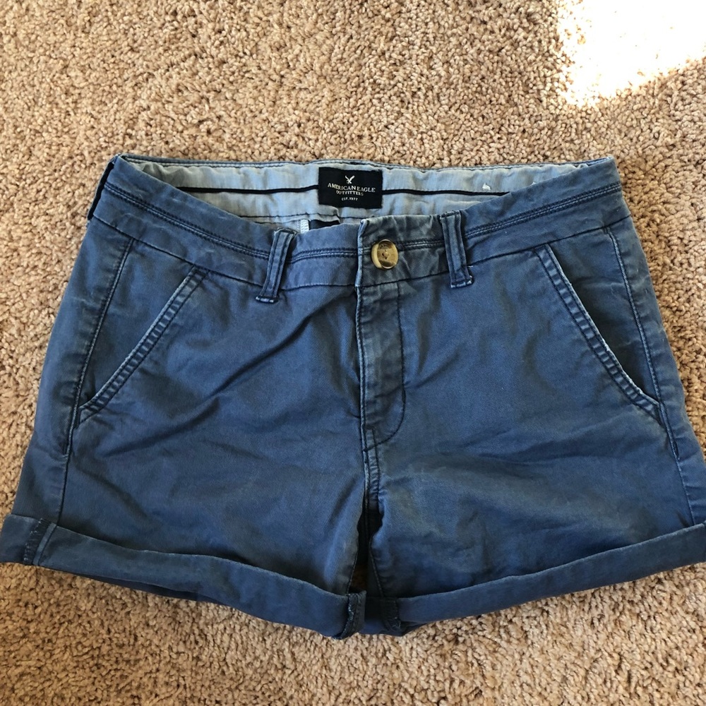 Blue American Eagle Shorts